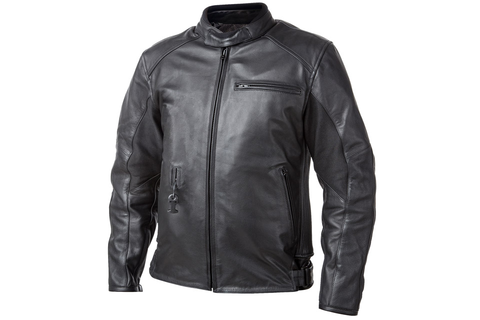 Helite Leather Airbag Motorcycle Jacket